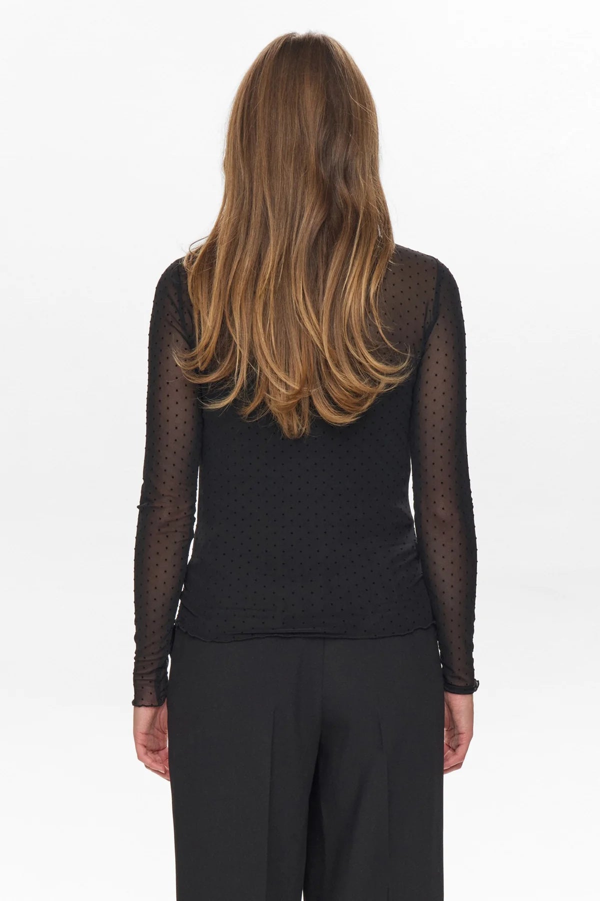 Numph Nujinnie Blouse In Caviar