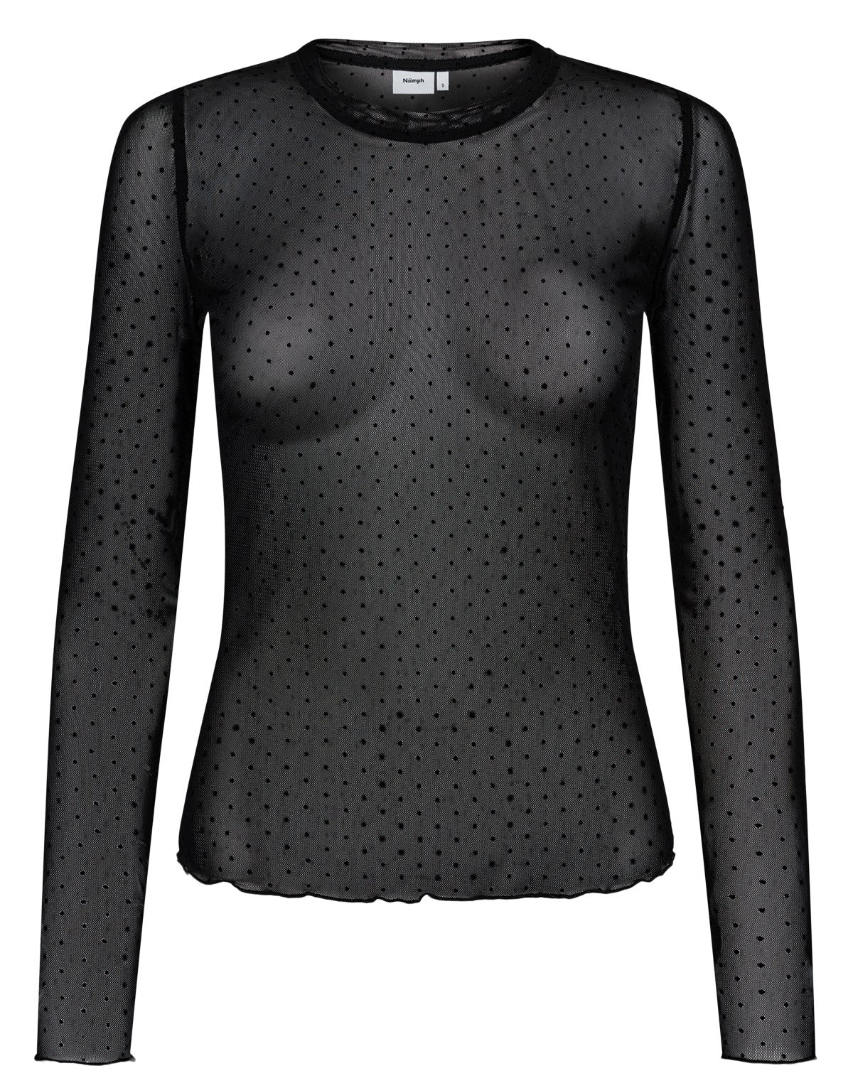 Numph Nujinnie Blouse In Caviar