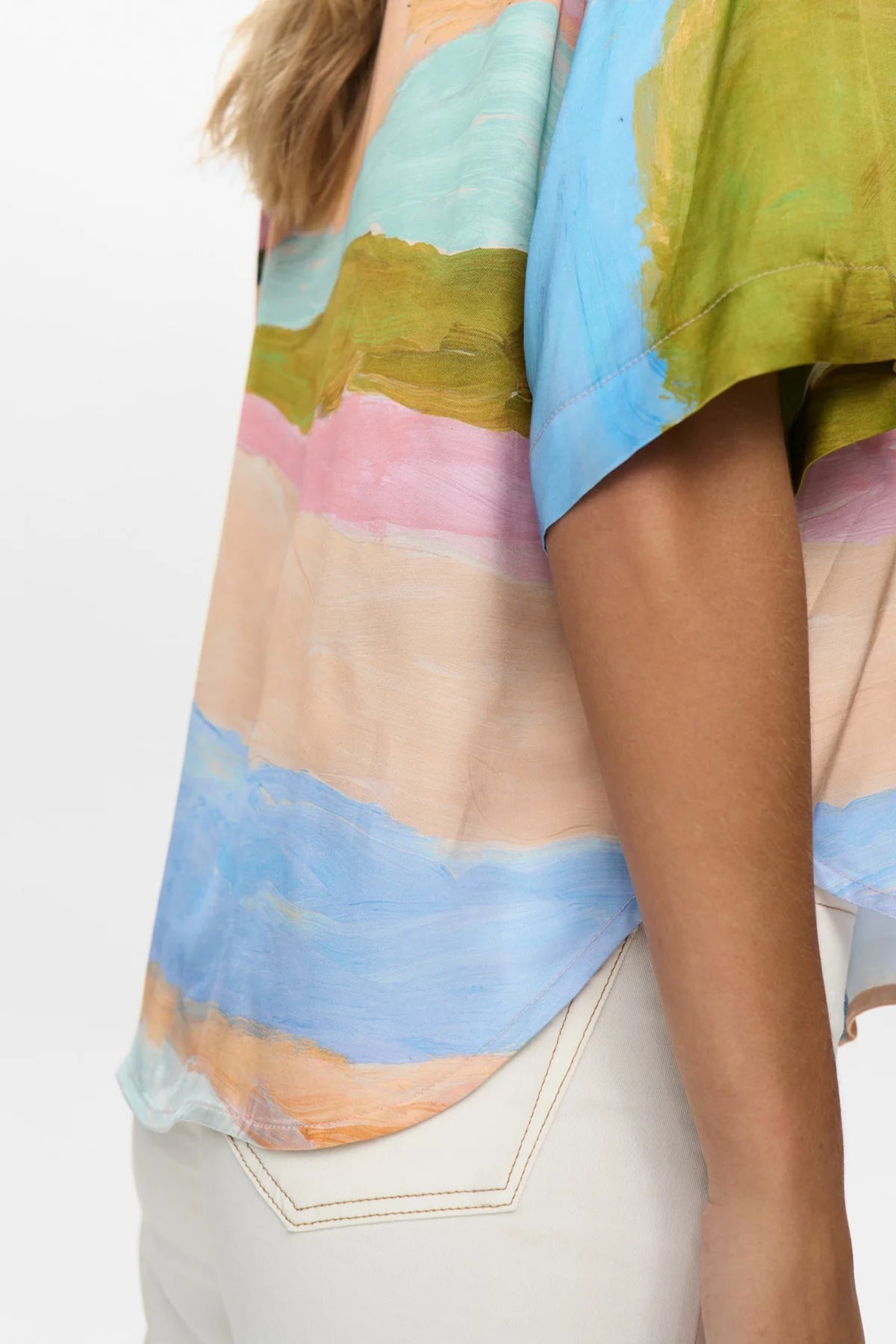 Numph Numeadow Shirt In Peony