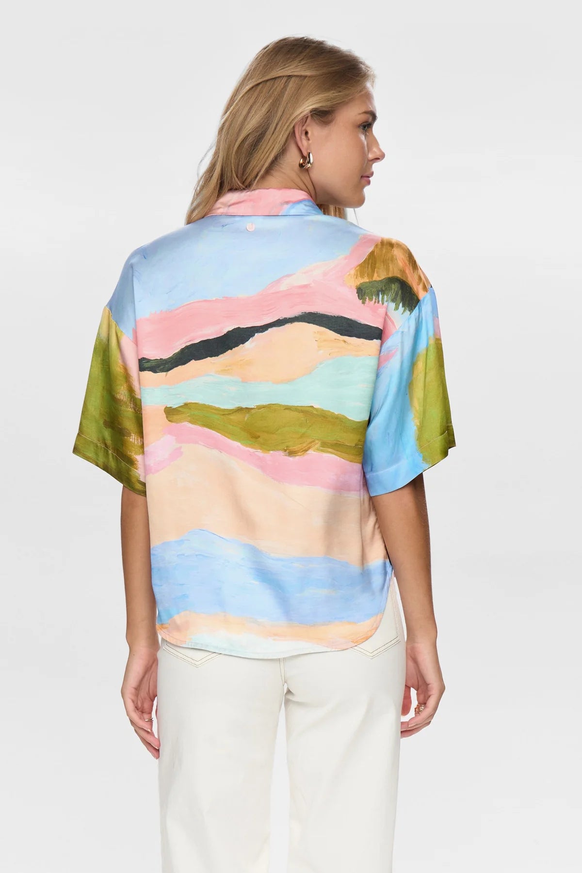 Numph Numeadow Shirt In Peony