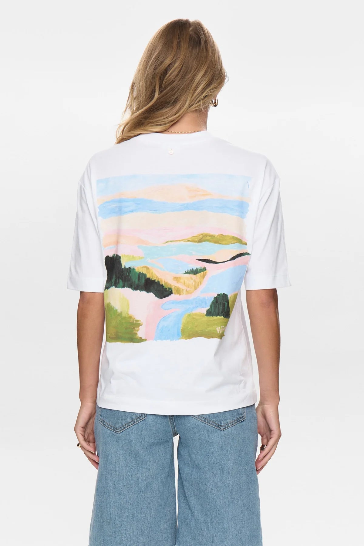 Numph Numeadow T-Shirt In Bright White