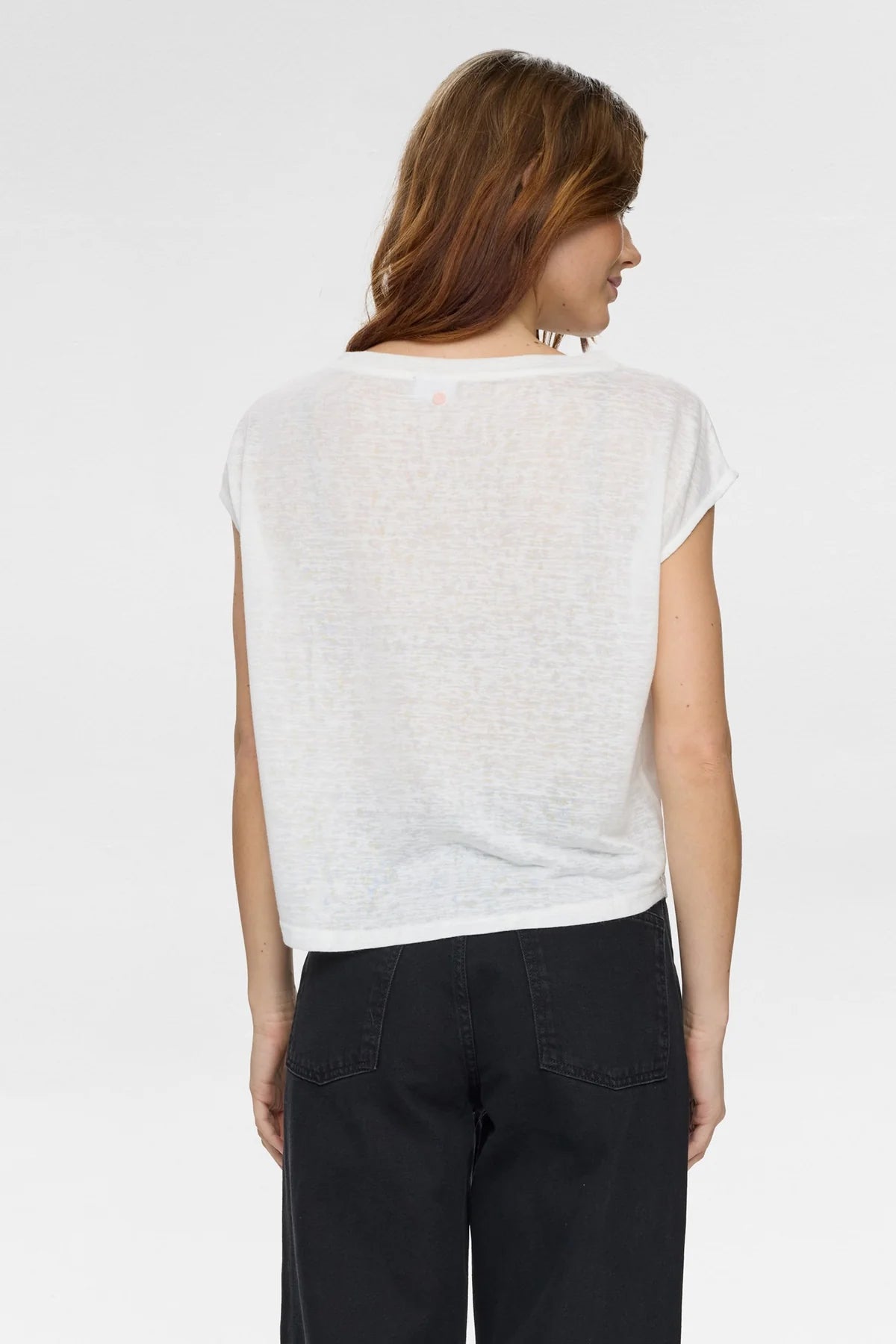 Numph Numeddi T-Shirt In Cloud Dancer