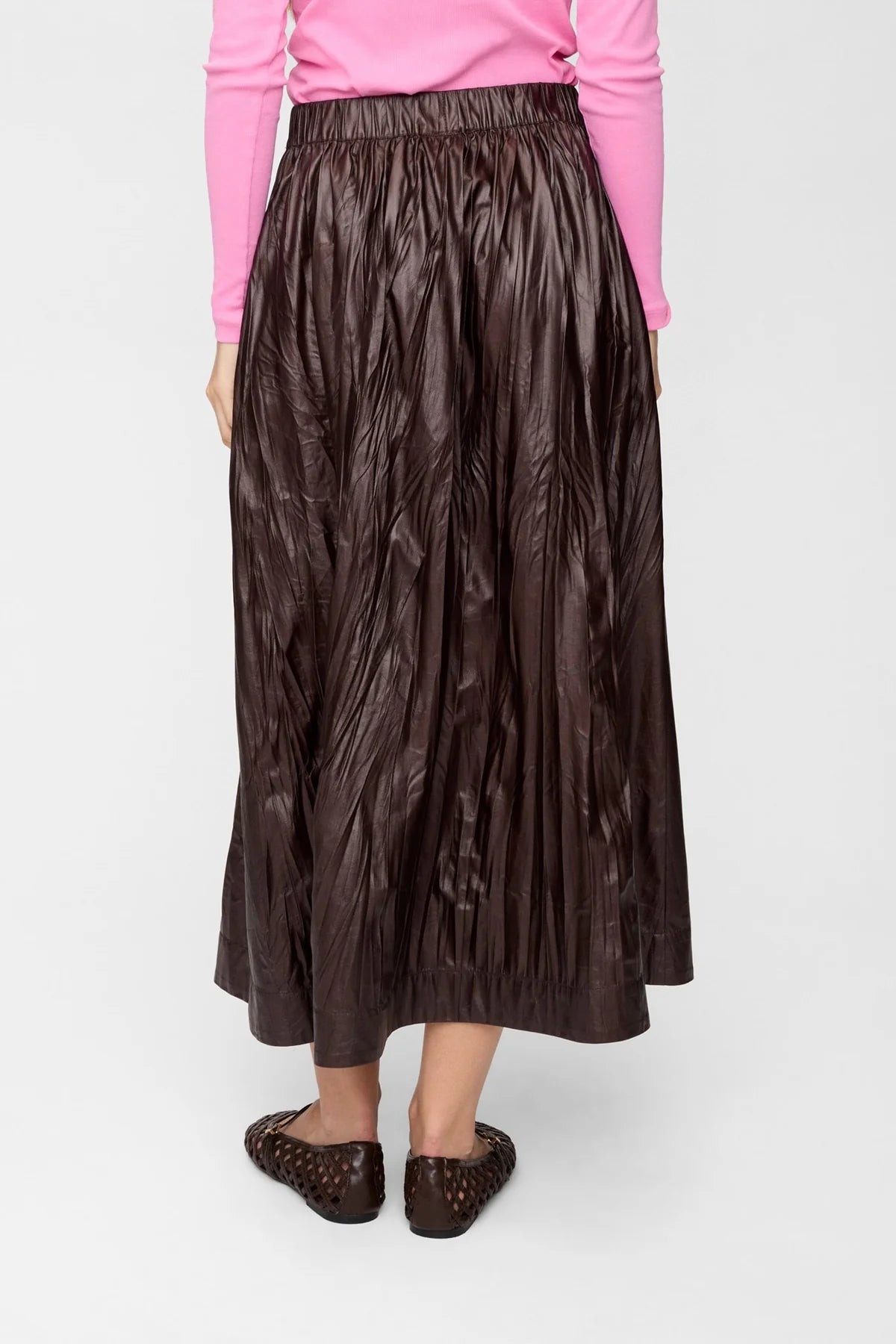 Numph Numiu Skirt In Black Coffee