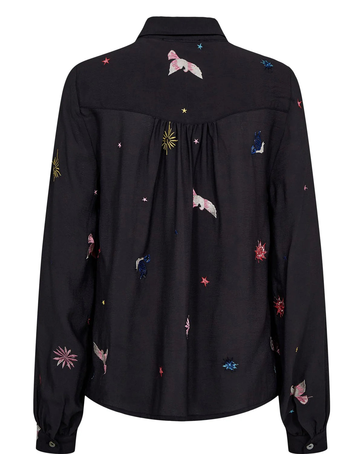 Numph Nutekna Shirt In Obsidian