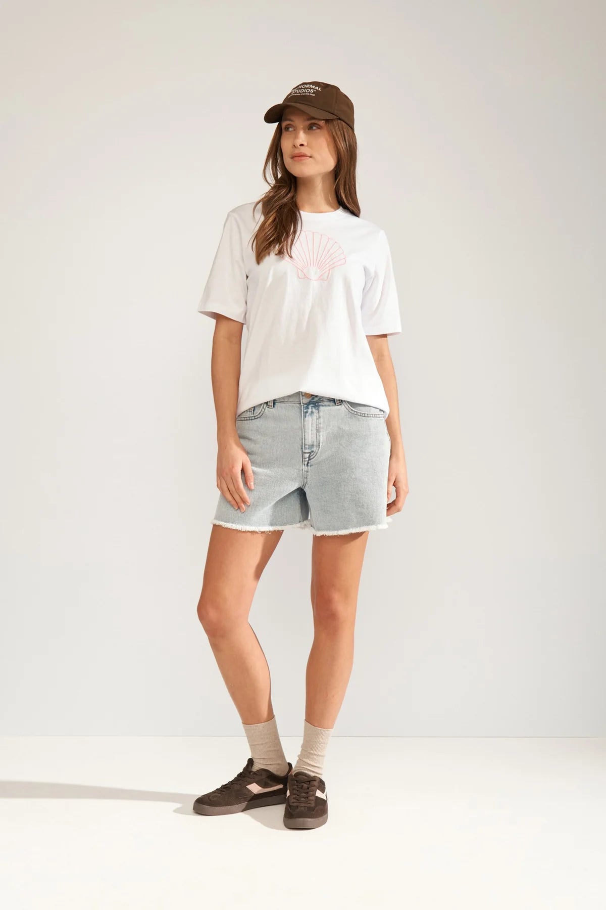 Numph Nutide T-Shirt In Bright White