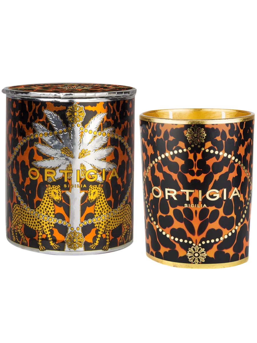 Ortigia Medium Candle in Amber Nera