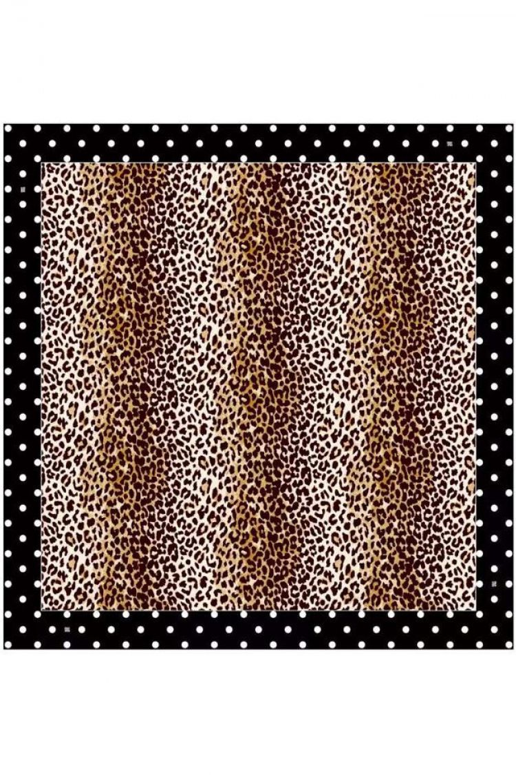 Oui Scarf in Dark Camel Grey 100250