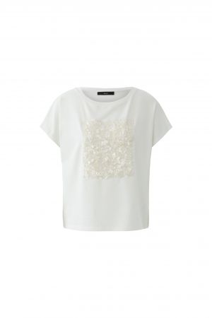 Oui T-Shirt In Cloud Dancer