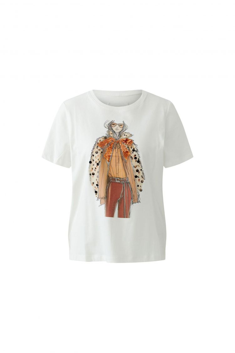 Oui Teeshirt with Print 100115