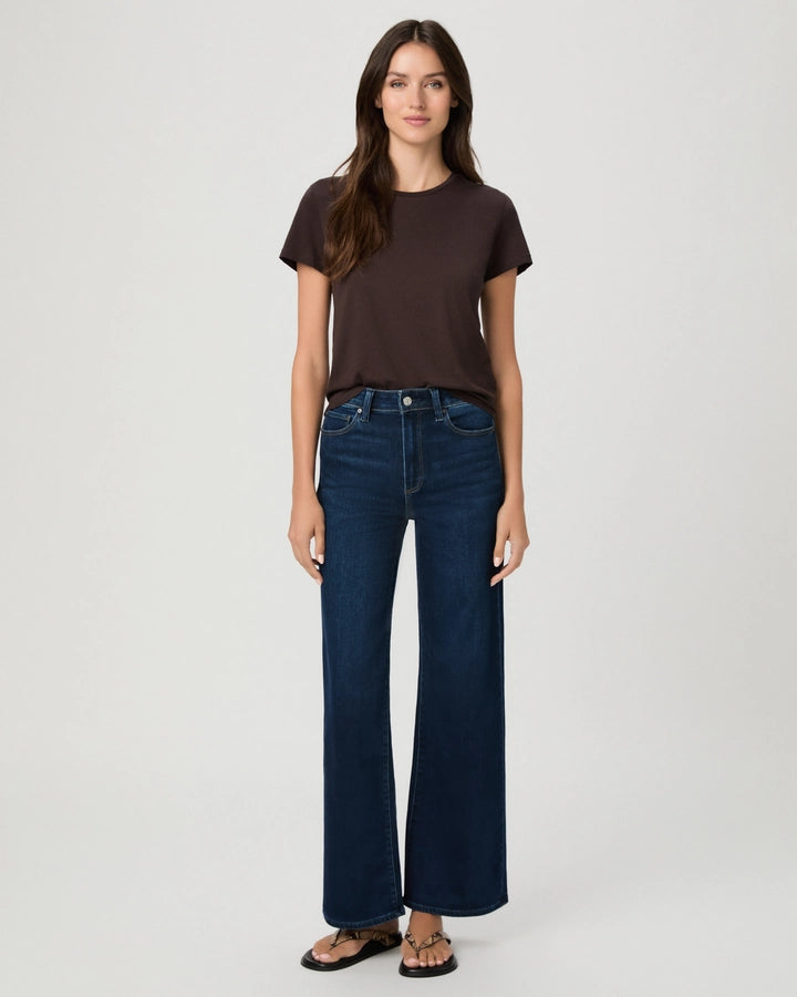 Paige Anessa 31" Wide Leg Jean in Amagansett