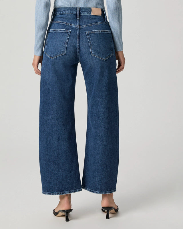 Paige Arellia Ankle Barrel Leg Jean in Sound Check