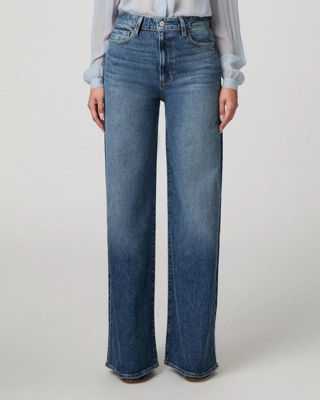 Paige Frances Wide Leg Jean in Serata