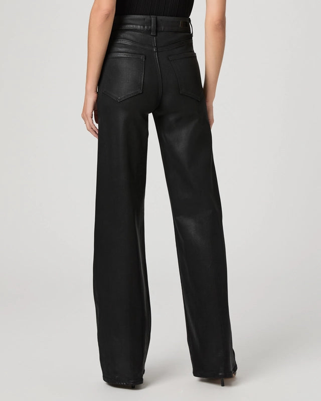 Paige Sasha 32: Jean in Black Fog Luxe Coating