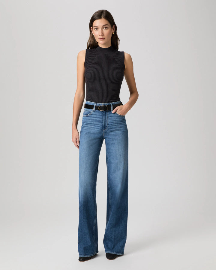 PAIGE Sasha 32" Jean in Stefania Distressed