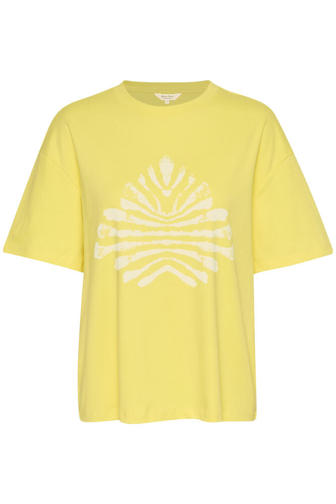 Part Two Jamina Tee in Yellow Print
