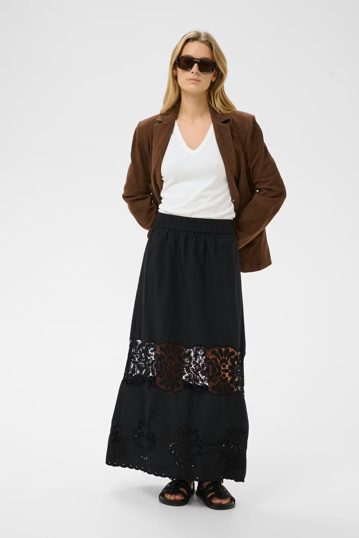 Part Two Ancia Skirt in Black