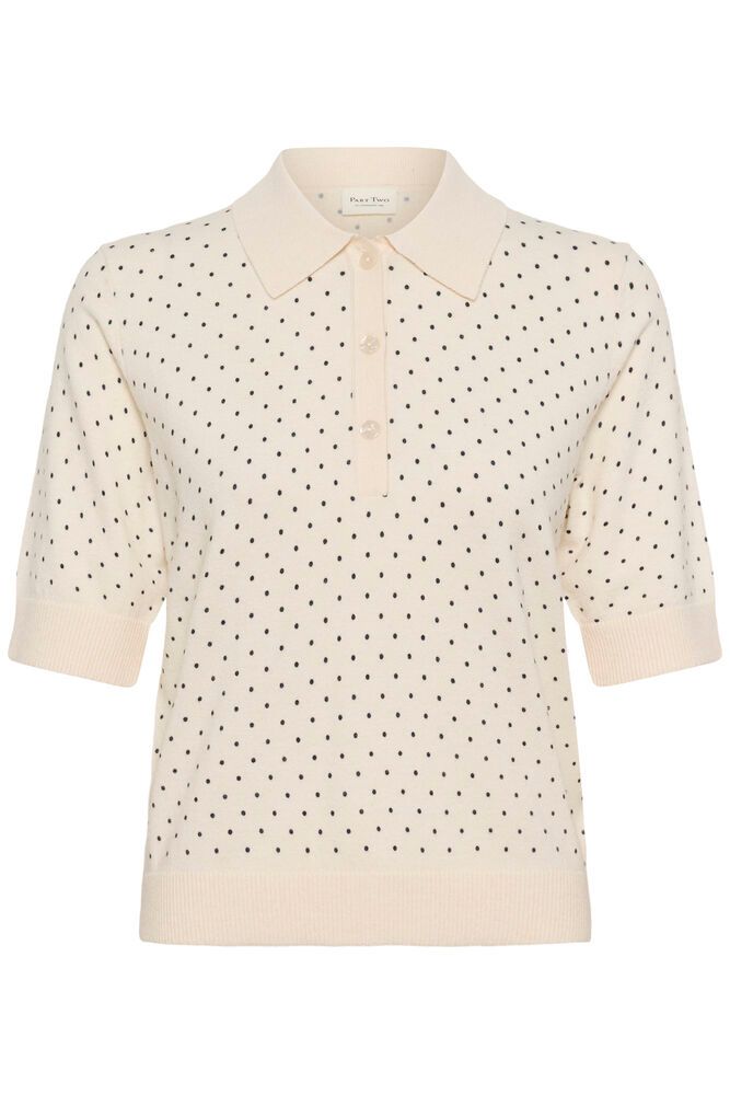 Part Two Anetti Pullover in Dark Blue Dot