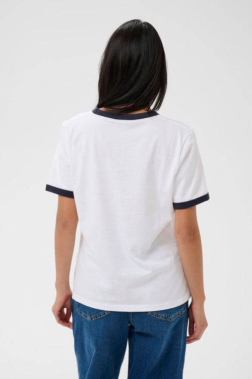 Part Two Angelita T-Shirt, White/Oatmeal main image 0