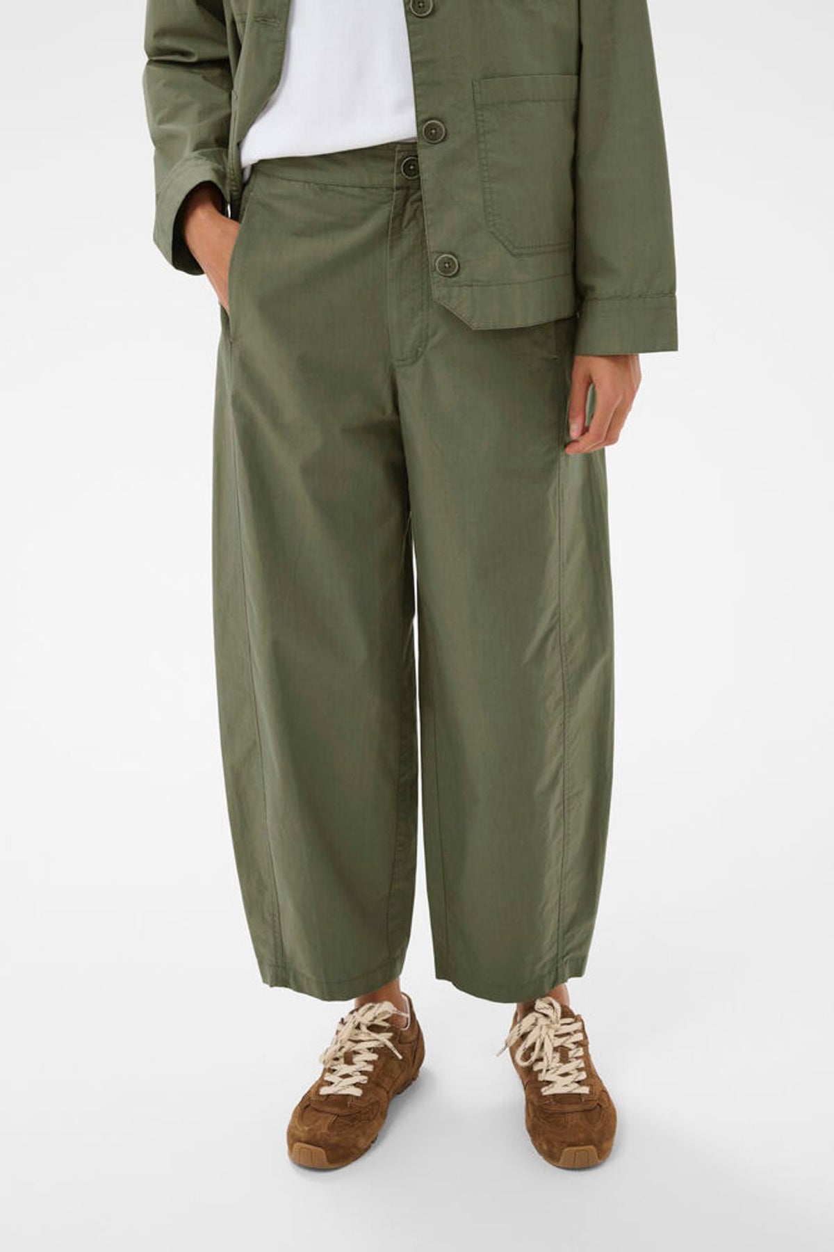Part Two Atimas Pant in Smokey Olive