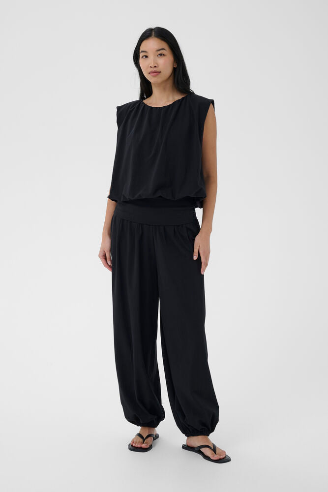 Part Two Berthine Top in Black