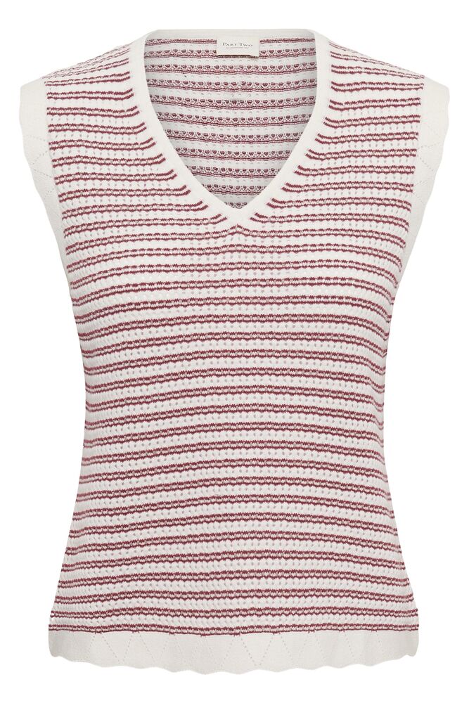 Part Two Bolissa Top In Burnt Russet Stripe