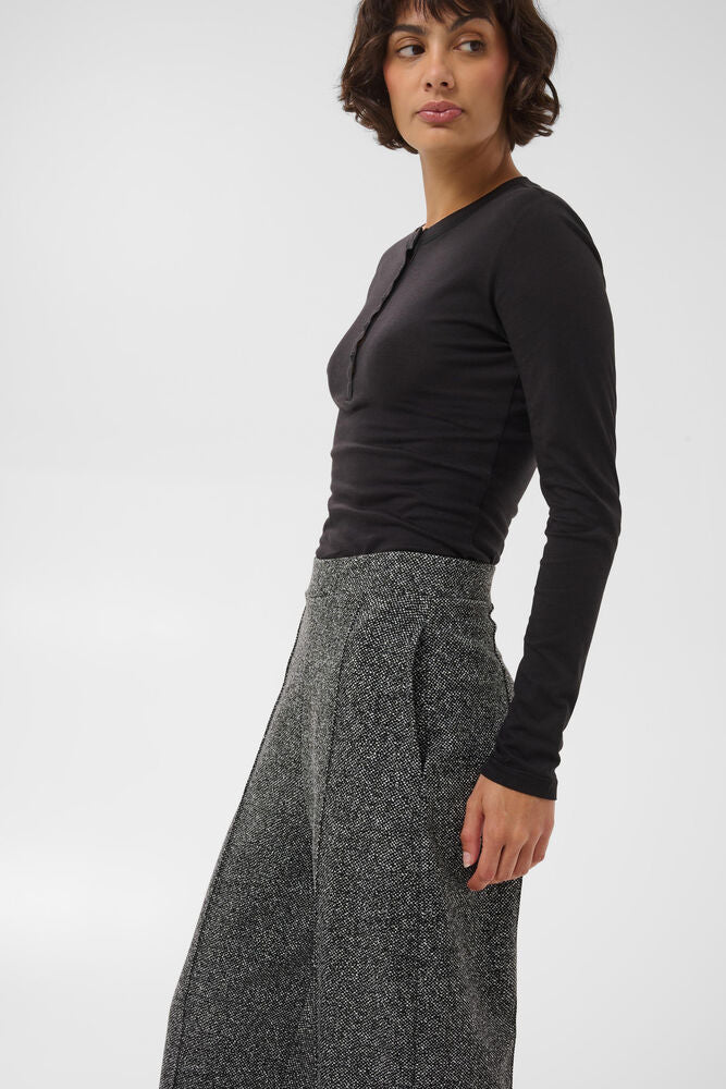 Part Two Colisa Trousers In Salt And Pepper