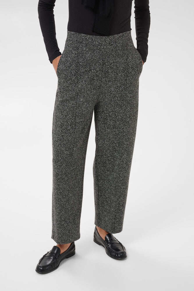 Part Two Colisa Trousers In Salt And Pepper