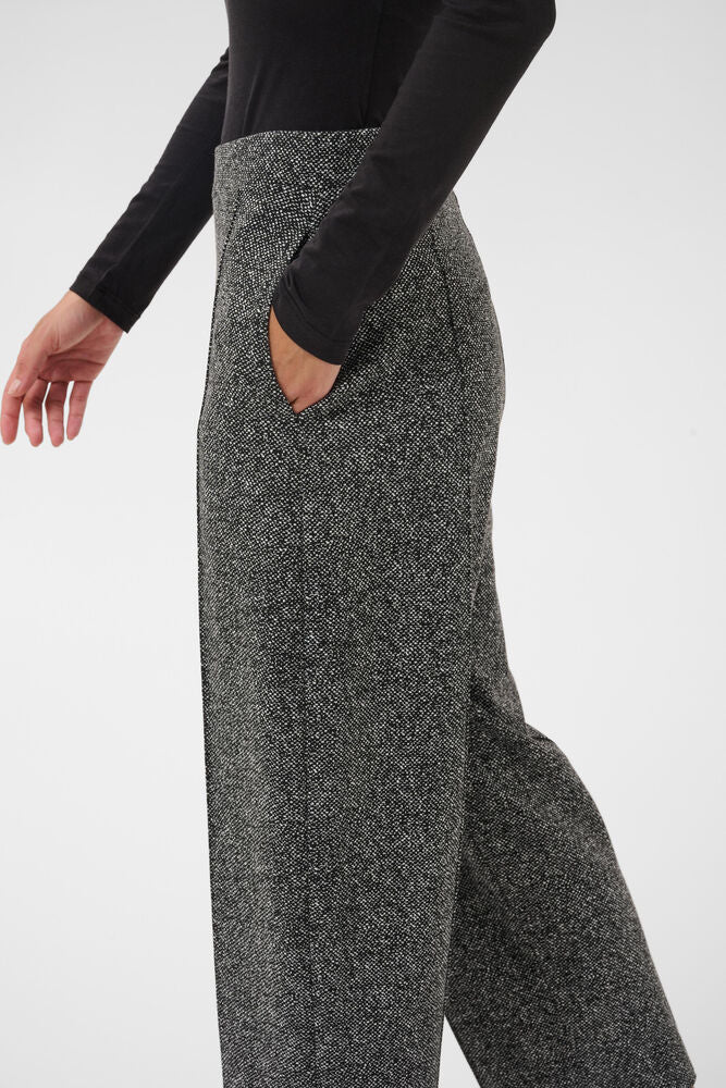 Part Two Colisa Trousers In Salt And Pepper