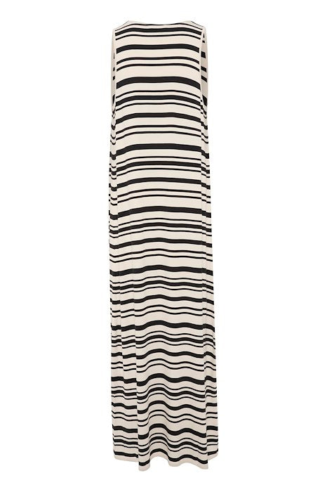 Part Two Gekka Dress in canteen Stripe