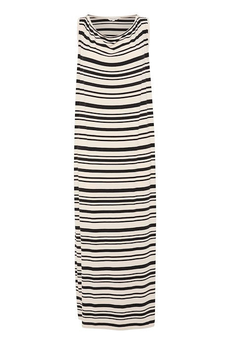 Part Two Gekka Dress in canteen Stripe