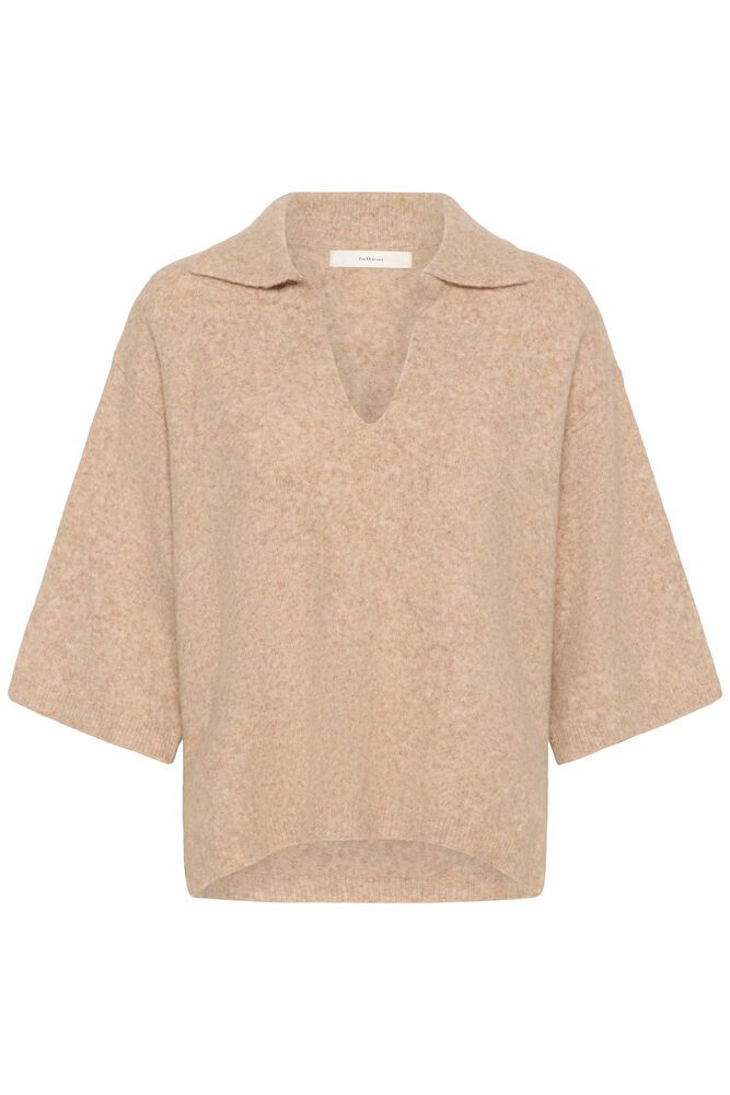 Inwear Guni Polo In Cornstalk Melange