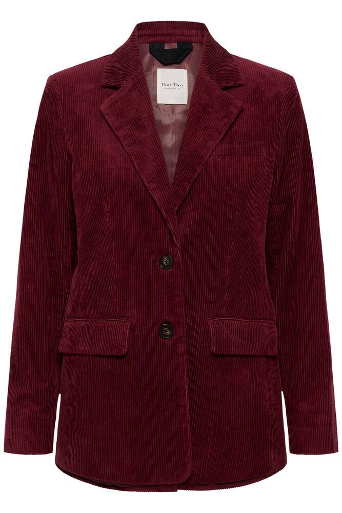Part Two Leni Blazer in Tawney Port