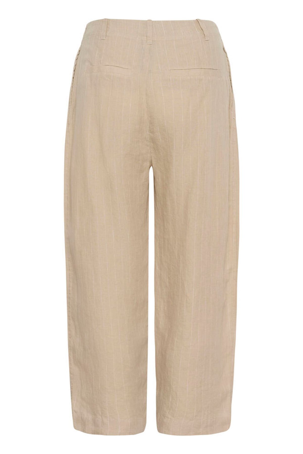 Part Two Nettas Pant In Neutral Pinstripe