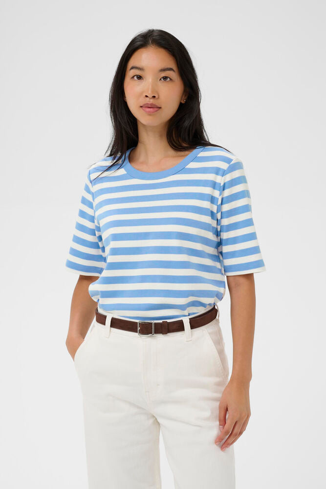 Part Two Ratana T Shirt In Hydrangea Stripes