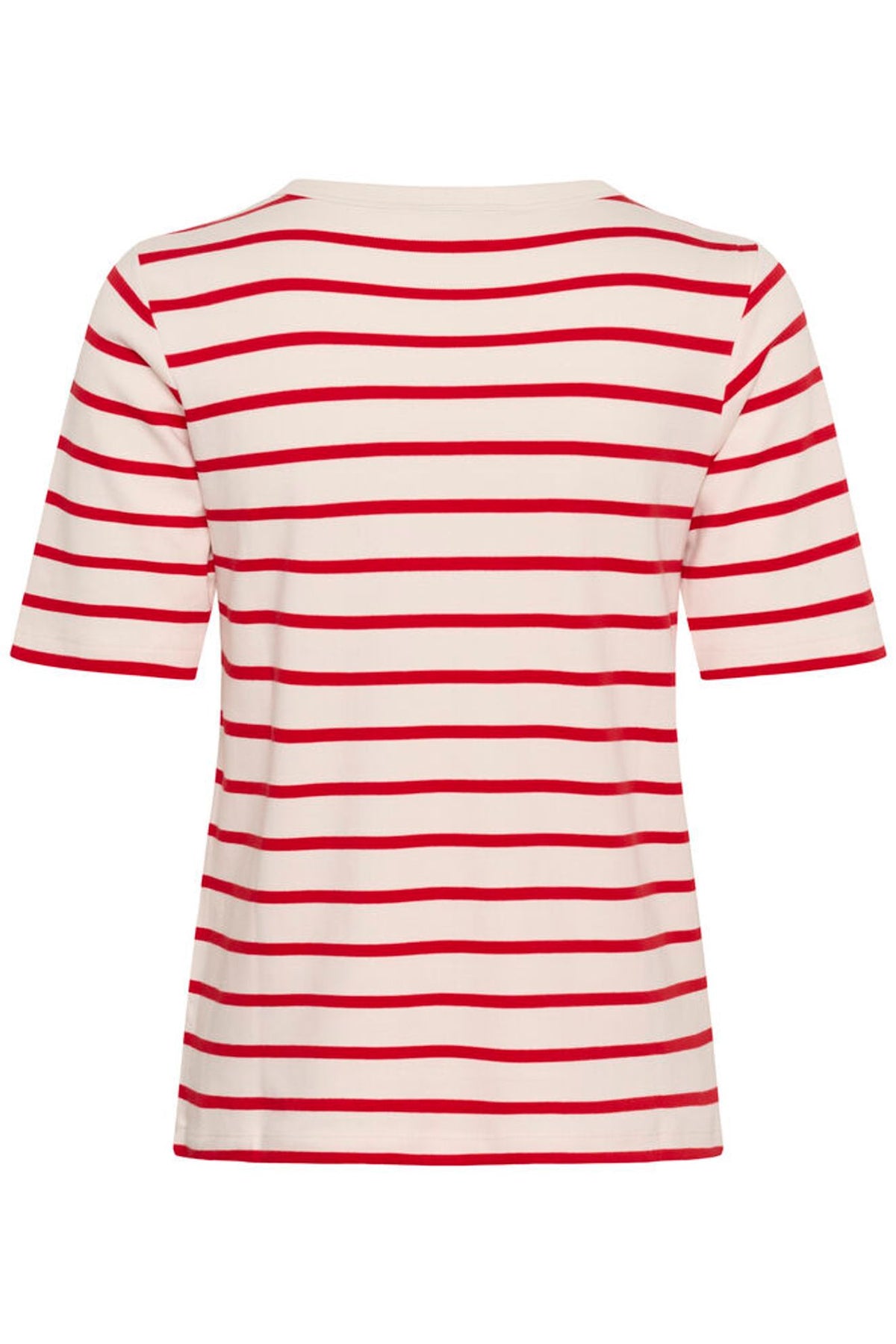 Part Two Ratana T Shirt In Poppy Red Stripes