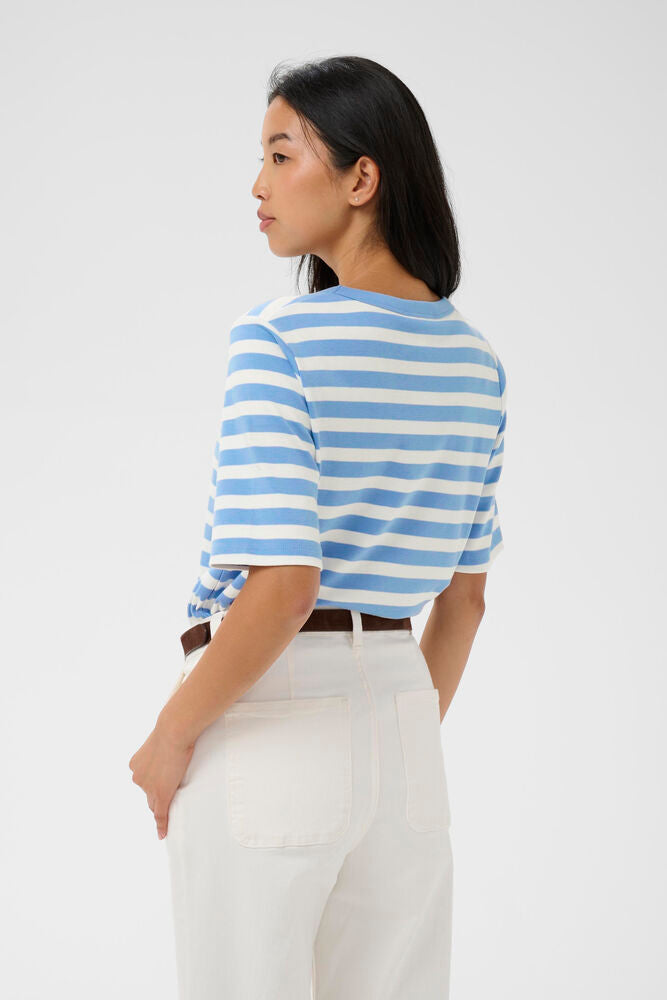 Part Two Ratana T Shirt In Hydrangea Stripes