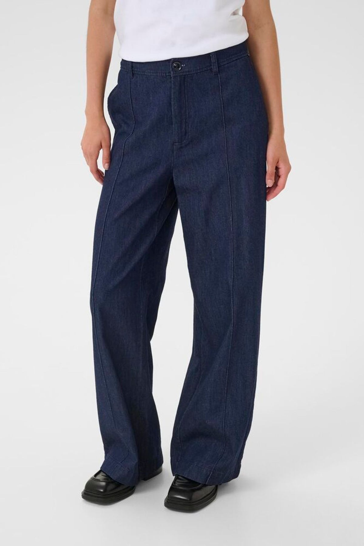 Part Two Sarana Trouser In Rinse Blue Denim