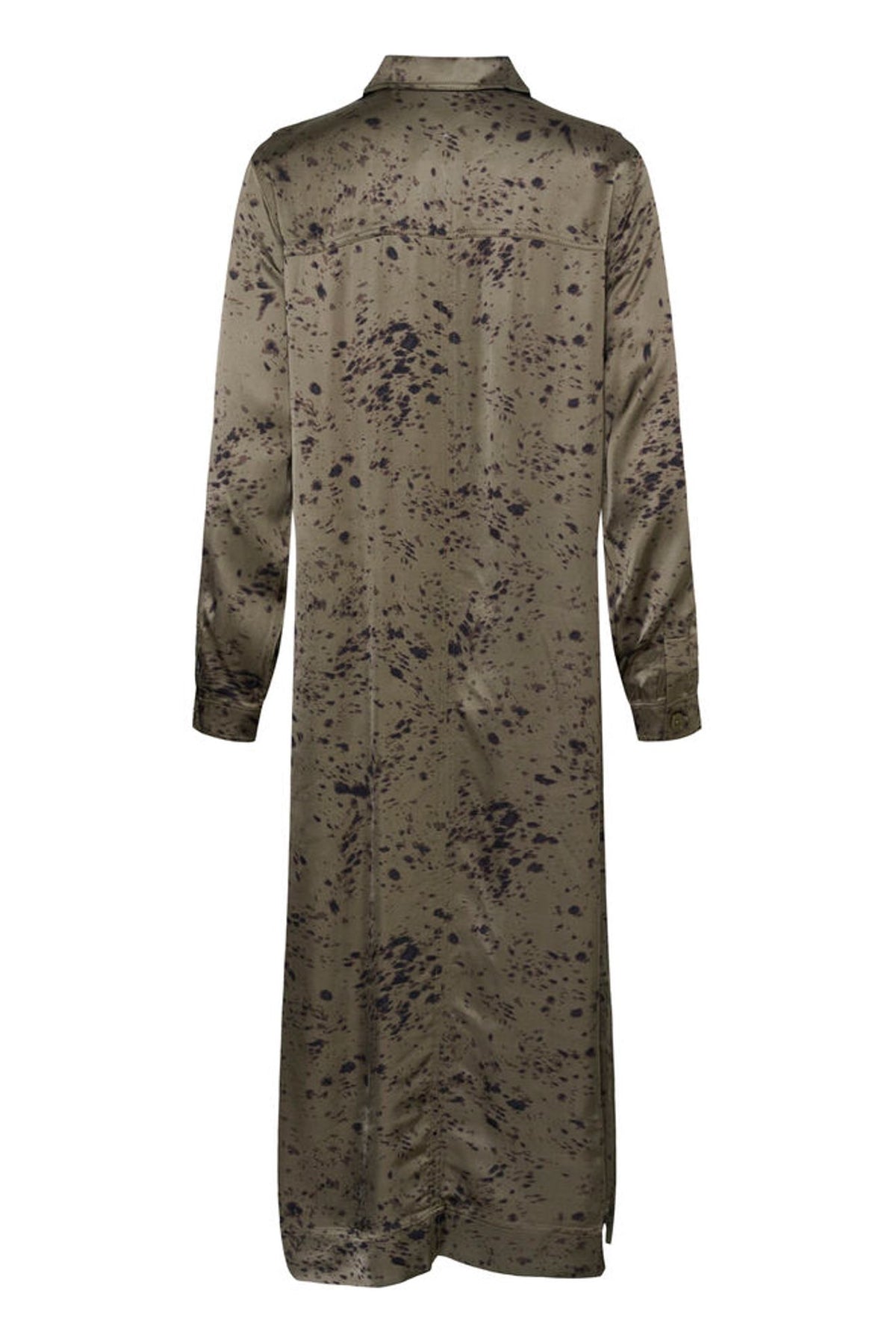 Part Two Shiloh Dress In Tarmac Scattered Texture Print