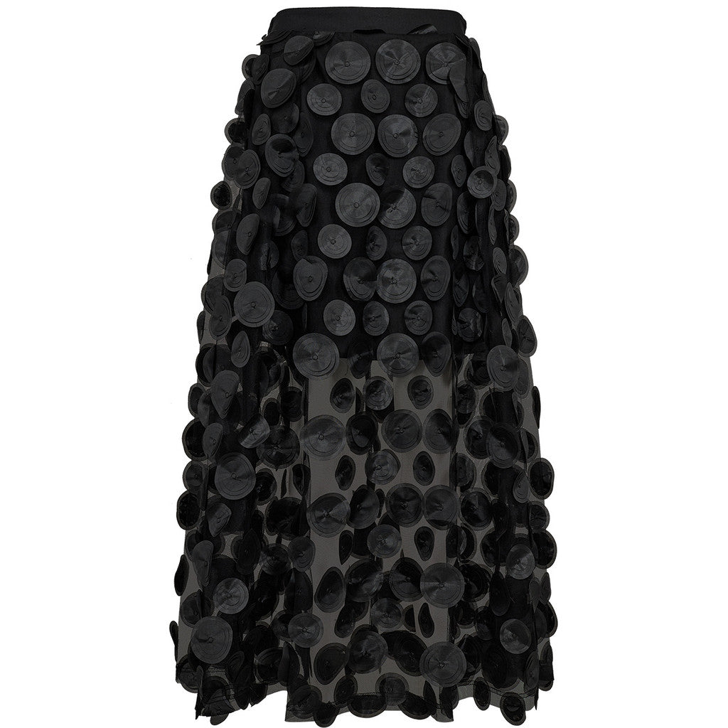 Pieszak Donna Dot Maxi Skirt in Black