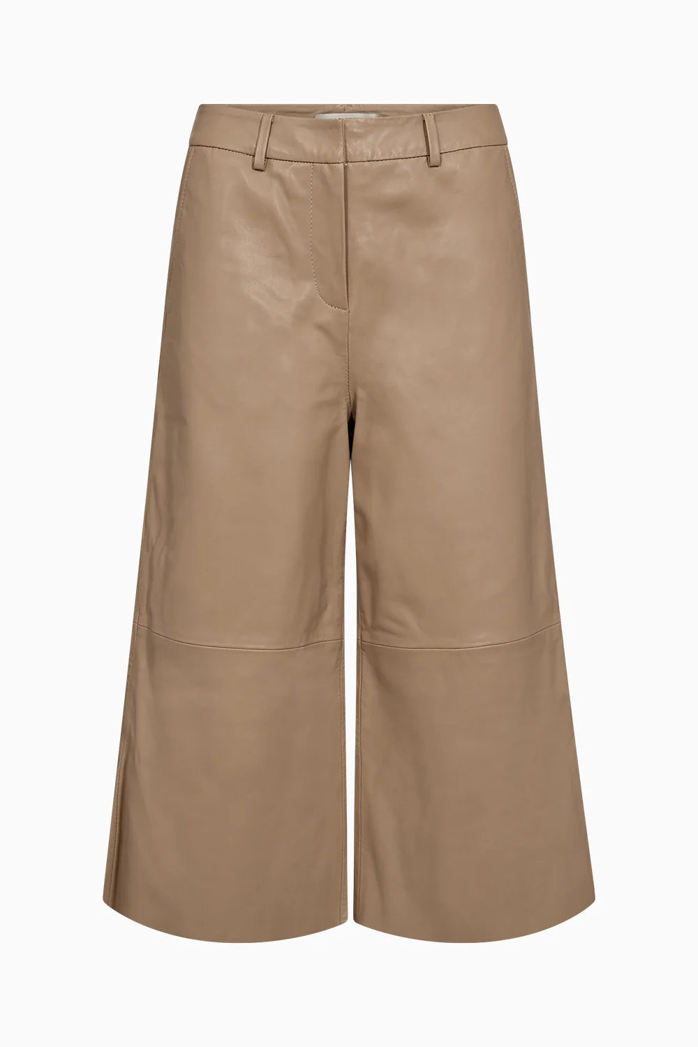 Pieszak Lanni Leather Culotte Pant in Camel