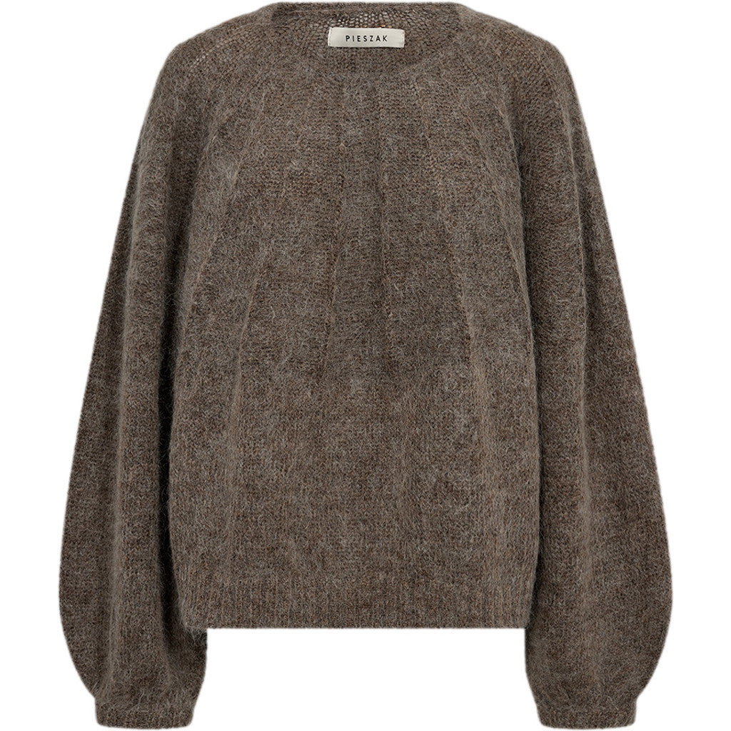 Pieszak Maddie Knit in Black Coffee Melange