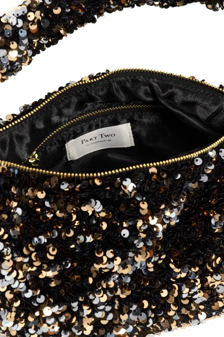 Part Two Viri Bag In Metal Sequins Mix