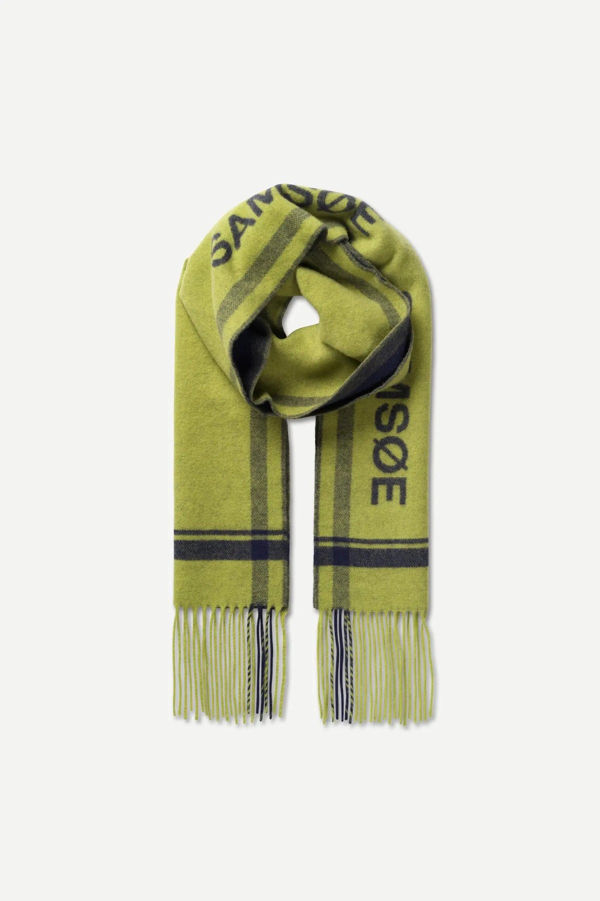 Samsoe Samelia Scarf In Lentil Sprout