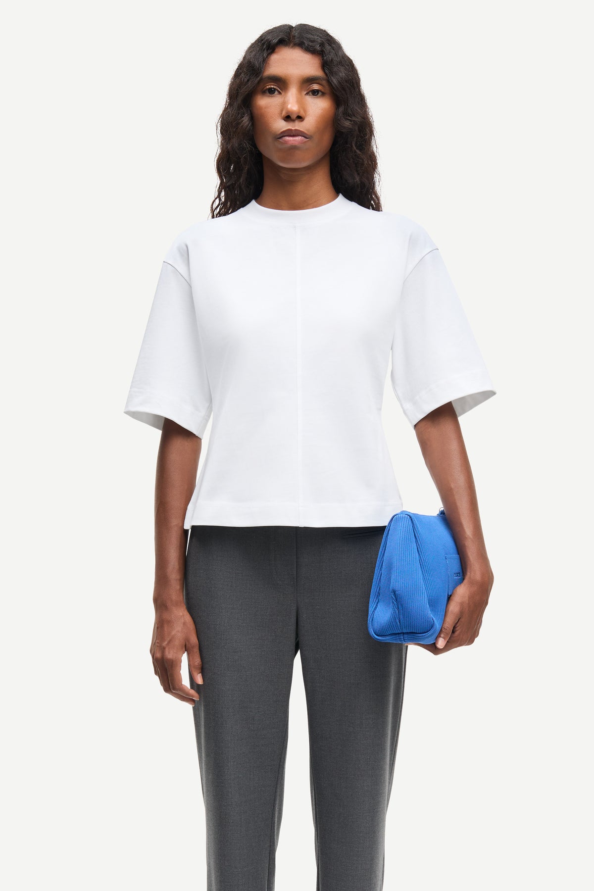 Samsoe Samsoe Sadisas Tee-shirt in Bright White
