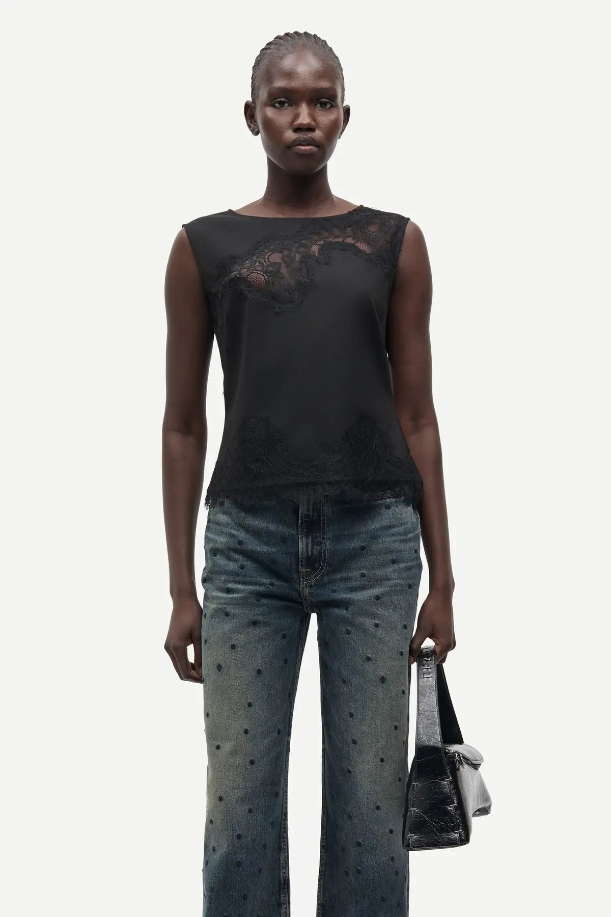 Samsoe Samsoe Sarhino Top in Black