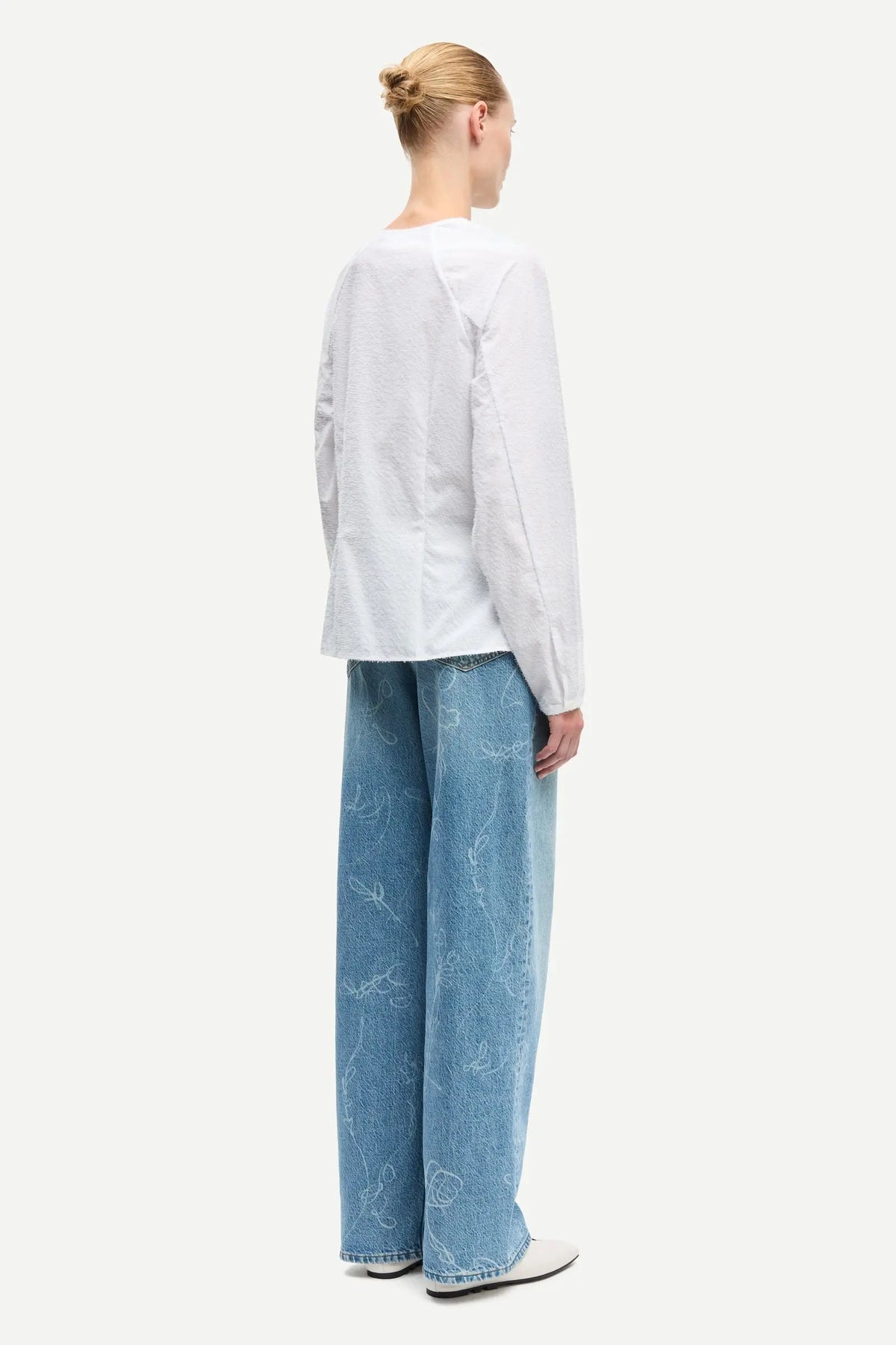 Samsoe Sashelly Jeans In Stream Blue