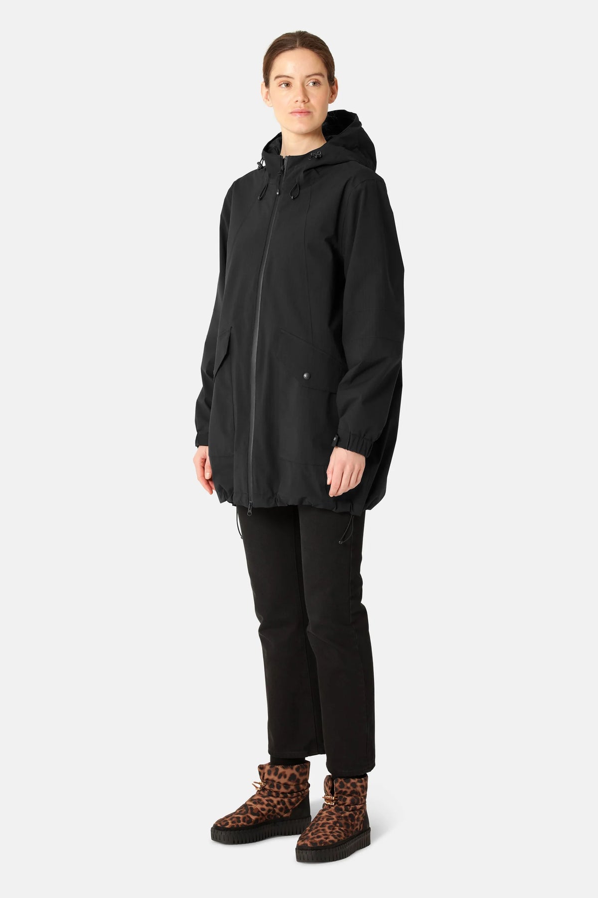 Ilse Jacobsen Thermal 09 Raincoat in Black