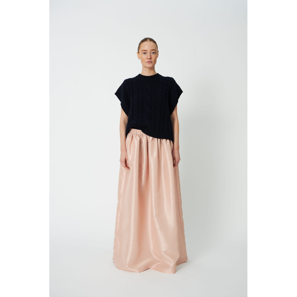 Stella Nova Mxi Skirt in Rose Dust