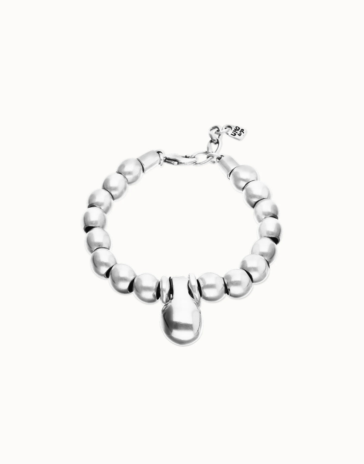 Uno De 50 Sterling silver Plated Ball Bracelet
