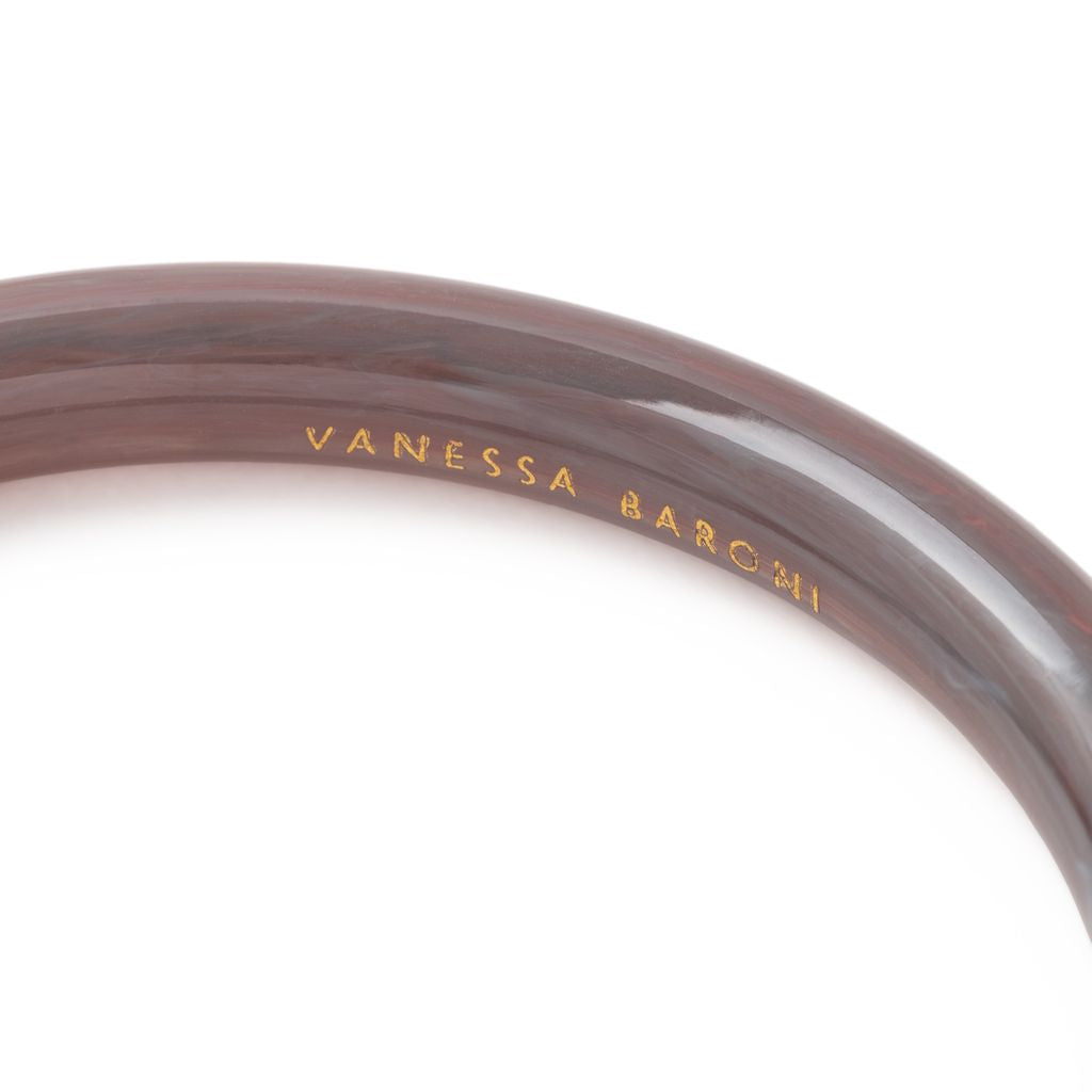 Vanessa Baroni Aurora bracelet in Bordeaux Marble